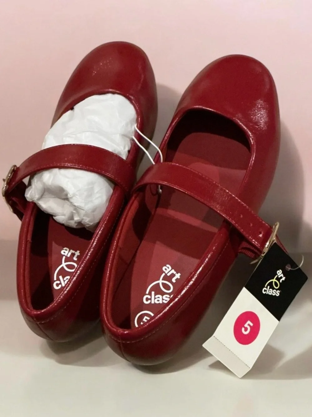 Buy one get one 50% off Faux Leather, Cushioned Insole, Textured Outsole